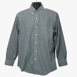 Brooks Brothers Non Iron 15½-33 Regent Fit Dress Shirt Men's Green